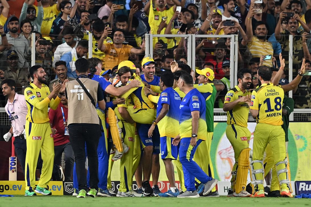 Chennai win fifth IPL title in Dhoni's likely swansong1